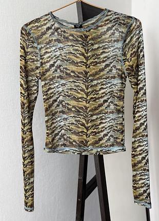Лонг топ в сітку urban outfitters s 2