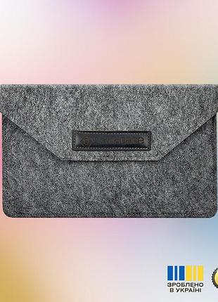 Чехол-конверт statuscase из войлока для планшета samsung galaxy tab pro 10.1 (sm-t520) (светло-серый)