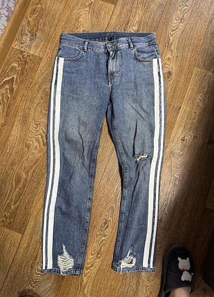 Джинси s з лампасами