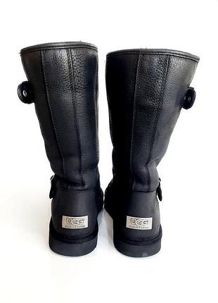 Ugg шкіряні уги на овчині6 фото
