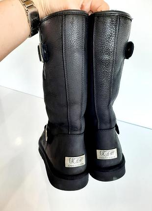 Ugg шкіряні уги на овчині8 фото
