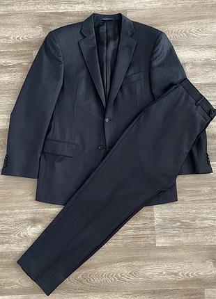 Чоловічий костюм двійка pal zileri wool classic made in italy size 50