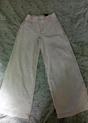 Легкі джинсі широкі штани
