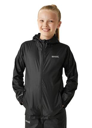 Водонепроникна куртка  regatta waterproof jacket дитяча на дівчинку 128, 7-8р дощовик вітрівка.