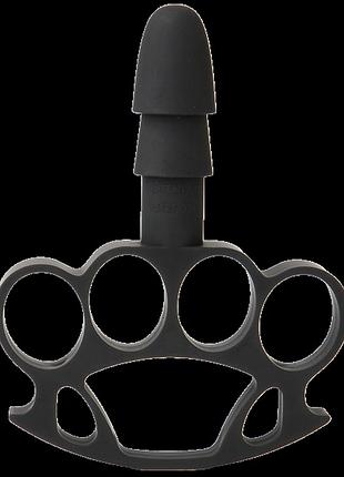 Держатель-кастет doc johnson с креплением vac-u-lock - knuckle up для игрушек. passion&books