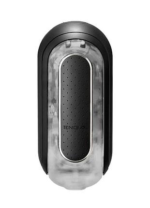 Вибромастурбатор tenga flip zero electronic vibration black, изменяемая интенсивность, раскладной. passion&books