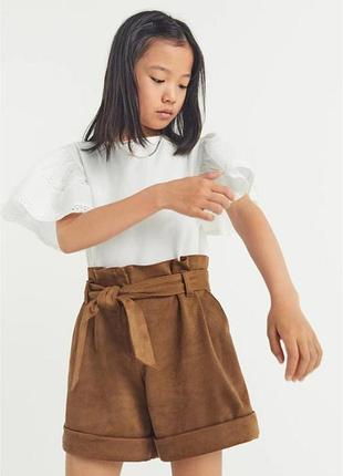 Шорти дитячі замшеві zara