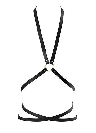 Портупея з екошкіри bijoux indiscrets maze — multi-way body harness black. passion&books