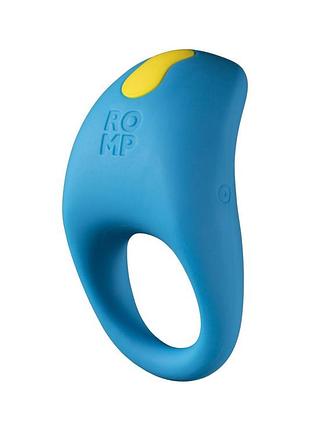 Эрекционное виброкольцо romp juke, особая изогнутая виброголовка, 10 вариантов стимуляции. passion&books