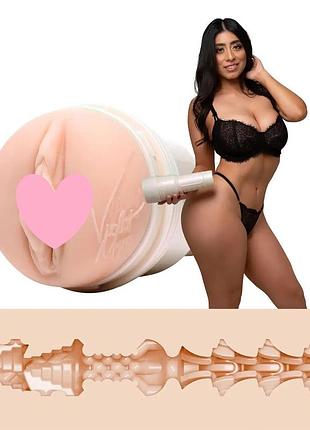 Мастурбатор fleshlight girls: violet myers – waifu, со слепка вагины, очень нежный. passion&books
