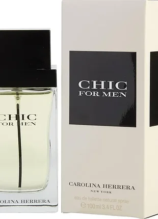 Carolina herrera chic for men туалетна вода