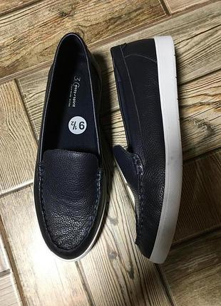 Натуральні шкіряні топсайдеры,туфлі,сліпони easy spirit