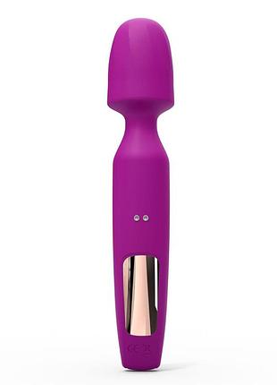 Вібромасажер із двома насадками love to love r-evolution sweet orchid, гнучка головка. passion&books