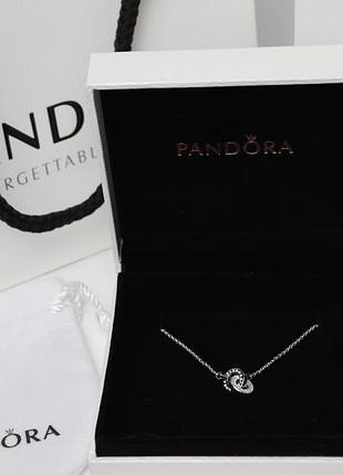 Pandora намисто з переплетенними кільцями
