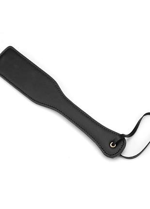 Паддл liebe seele black organosilicon paddle, 32 см, экокожа. passion&books