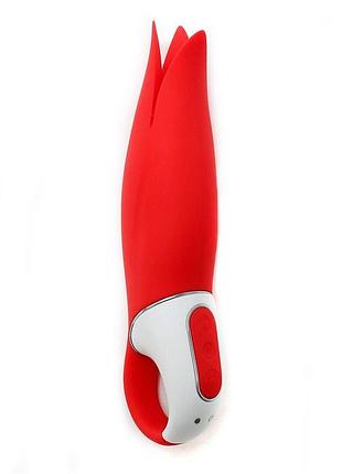 Потужний вібратор satisfyer vibes power flower з ніжними пелюстками, що тріскають, 12 режимів роботи