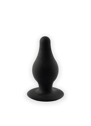 Анальная пробка silexd (model 2 size m), двухслойная, силикон+silexpan