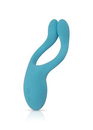 Універсальний вібратор для пар cala azul — dani couples toy, 10 режимів