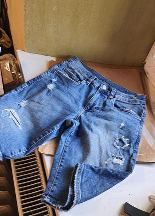 Джинсовые шорты zara 11-12 лет