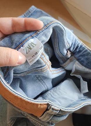 Джинсовые шорты zara 11-12 лет 4