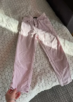 Штани вельвет рубчик bershka