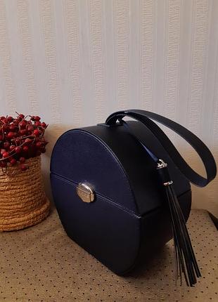 Шикарна сумочка в руку з фактурної екошкіра elemis2 фото