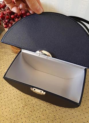 Шикарна сумочка в руку з фактурної екошкіра elemis7 фото