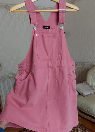 Сарафан джин 100% cotton, комбінезон-шорти l-2xl