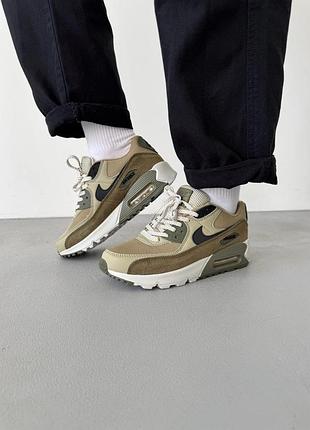 Кроссовки nike air max 90 khaki 2