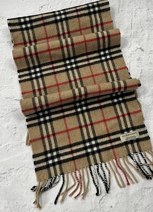 Оригінальний шарф burberry