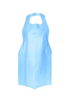 Фартух медицинский 94х115см 10шт в упаковке блакитний колір