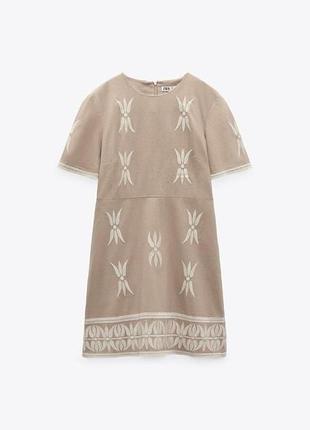 Сукня zara льон