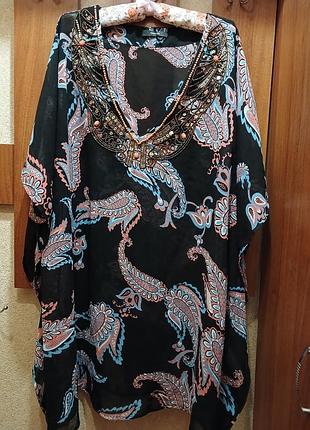 Накидка пляжная xl