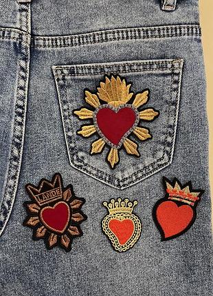 Нашивки в стиле d&g, термонаклейки на одежду