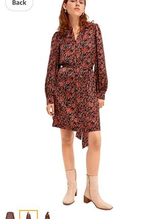 Вечернее платье миди бренда scotch&amp;soda