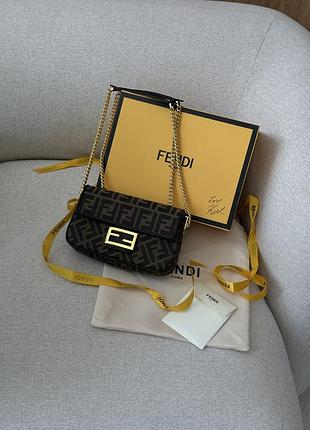 Сумка женская фенди premium 👜