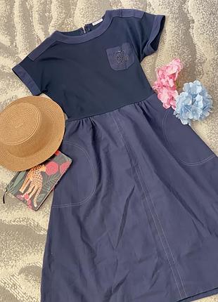 Плаття/кежуал/сукня/спортивна/темна/з кишенями