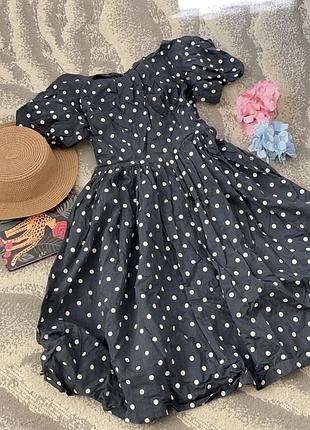 Плаття/ретро/у горох/вінтаж