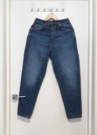 Крутые джинсы pe jeans р. м баллоны мом бананы высокая посадка кокетки коттон