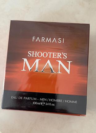 Мужская парфюмированная вода shooter's man, 100 мл