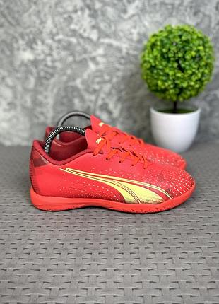 Puma ultra копы сороконожки бутсы 35 размер детские футбольные яркие
