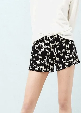 Брендовые хлопковые шорты от mango