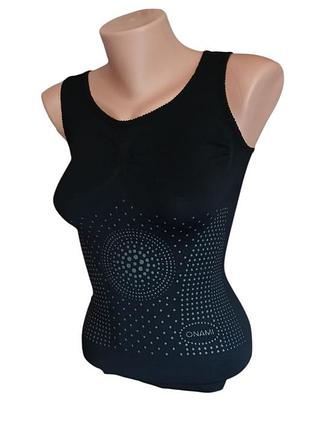 Onami женский утягивающий топ  – стиль, комфорт и коррекция фигуры в одном изделии майка футболка