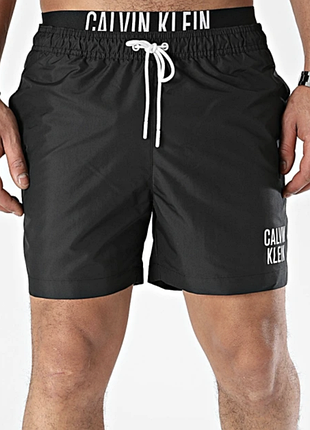 Шорти чоловічі чорні calvin chiaro klein розмір м