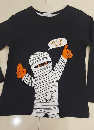 Детский лонгслив футболка с длинным рукавом