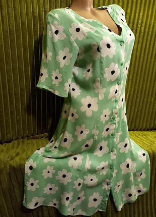 Платье-халатик для дома.двора.улицы.на высокий рост-пог48см