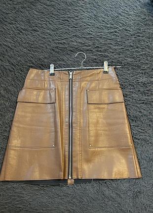 Спідниця еко шкіра