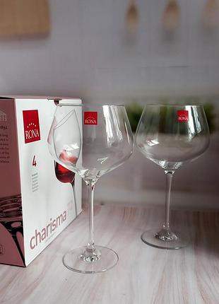 Набір келихів для вина 720 мл/4 шт rona charisma