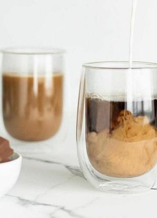 Набор чашек ardesto 320 мл 2 шт с двойными стенками