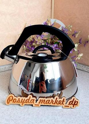 Чайник 3л klausberg (термометр) kb7370